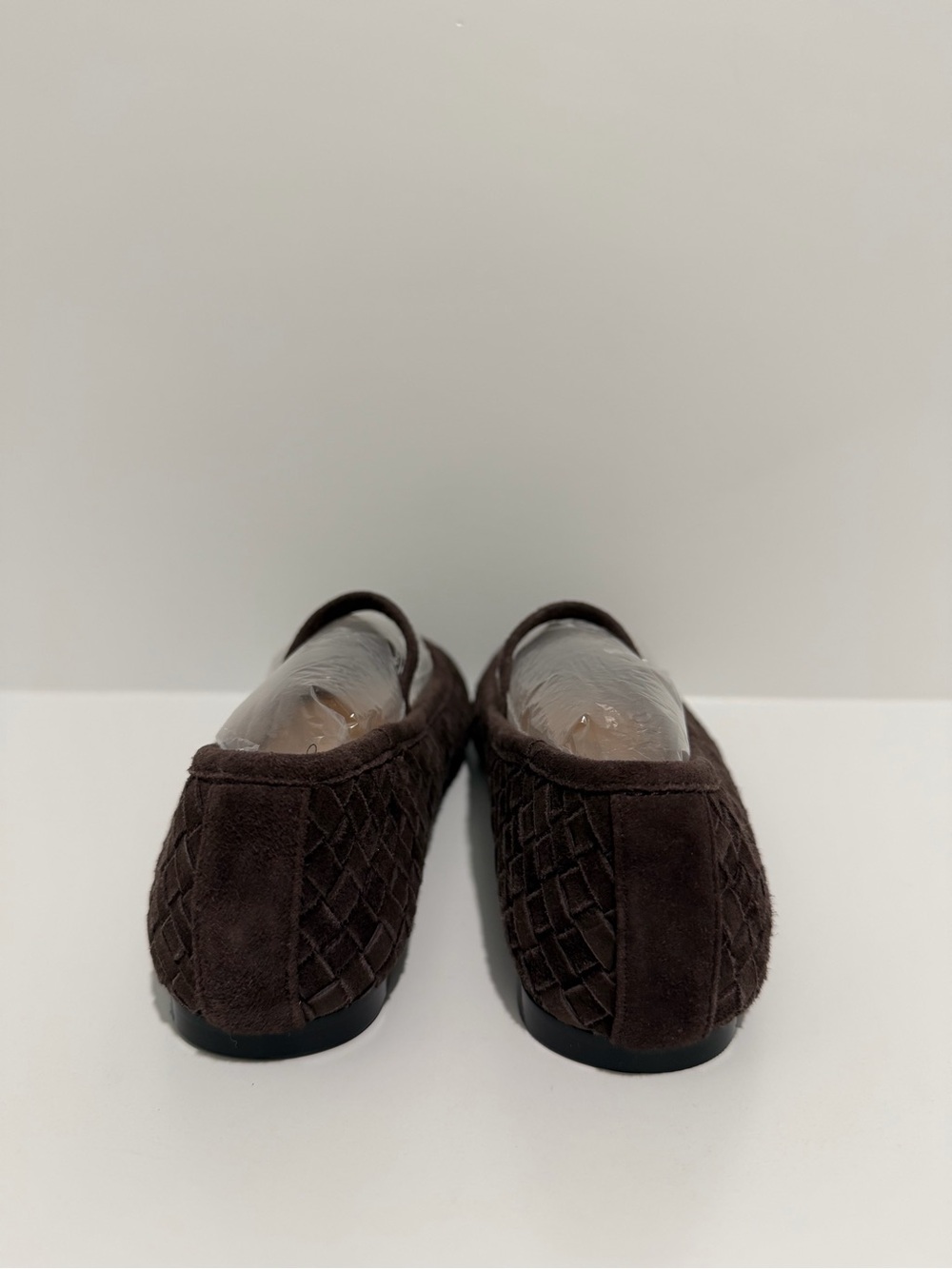 NEW Madewell The Greta Ballet Flat in Woven Dark Roast Suede NU879 $138 size 7 - Picture 10 of 12